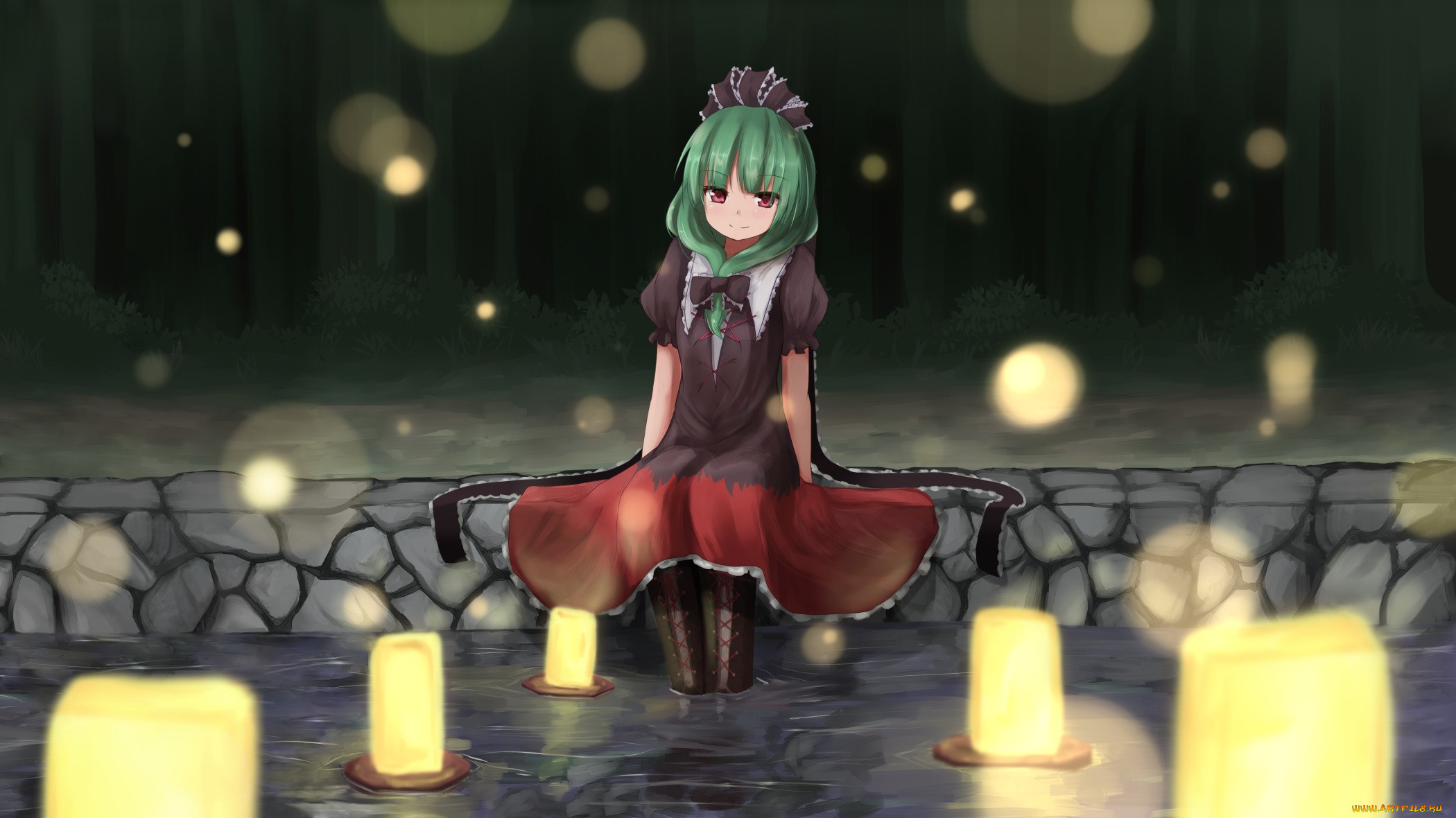 , touhou, kagiyama, hina, baram